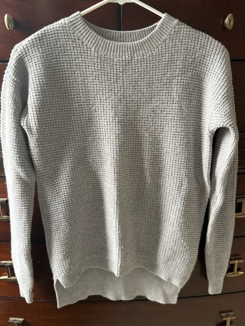 Wilfred Merino Wool Grey Crewneck Knit Sweater